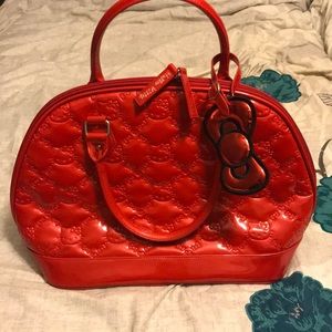 Red hello kitty purse